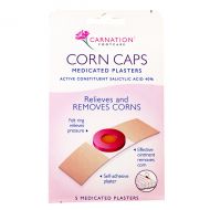 Carnation Footcare Corn Caps - 5 Medicated Plasters
