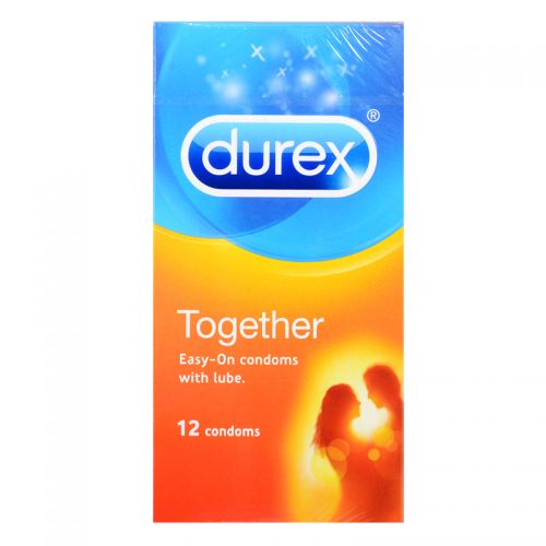 Durex Together Condom - 12 Easy-On Condoms With Lube
