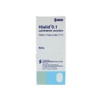 Santen Hialid 0.1 Ophthalmic Solution (Dry Eye) - 5 ml