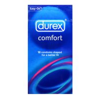 Durex Comfort Condom- 12 Condoms 