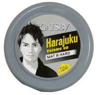 Gatsby Styling Wax Harajuku Volume Up  Mat & Hard - 75g