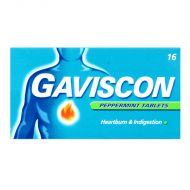 Gaviscon Peppermint Tablets - 16 Tablets