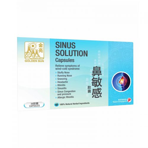 Golden Sun Sinus Solution Capsules - 36 Capsules