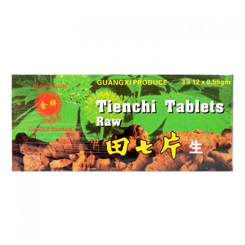 Guangxi Tienchi Tablets (Raw) - 36 Tablets
