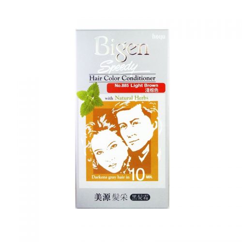 Hoyu Bigen Speedy Hair Color Conditioner With Natural Herbs - No.885 Light Brown