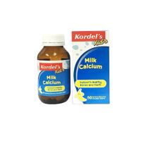 Kordel's Kids Milk Calcium - 50 Banana Flavoured Chewable Tablets