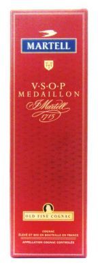 Martell V.S.O.P Medaillon Martell 1715 Old Fine Cognac - 70 cl (40% vol)