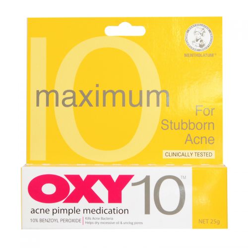 Mentholatum Maximum Oxy 10 - 25g