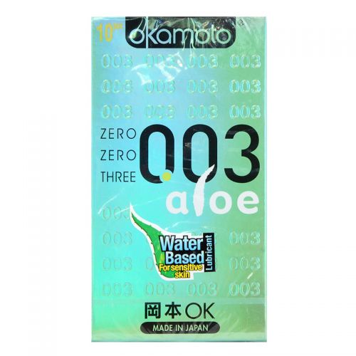 Okamoto 0.03 Aloe - 10 Condoms