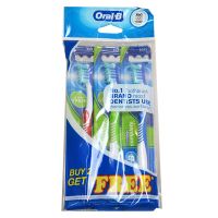 Oral-B 4 Way Fresh 35 Soft Toothbrush - 3 Toothbrush (Buy 2 Get 1 Free)