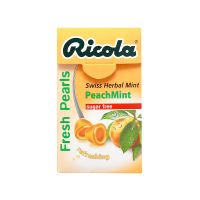Ricola Fresh Pearls Peach Mint Swiss Herbal Mint - 25gm