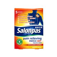 Salonpas Pain Relieving Patch Hot - 5 Patches (7cm x 10cm)