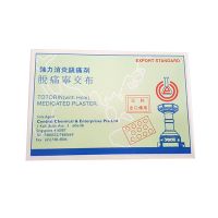 Totorin (with hole) Medicated Plaster - 10 Plasters (62mm x 42mm)
