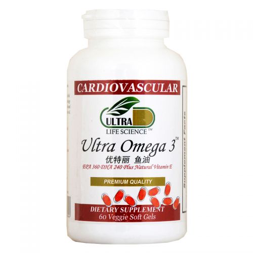 Ultra Life Science Ultra Omega 3 - 60 Veggie Soft Gel