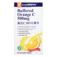 VitaHealth Buffered Orange C 500mg - 90 Chewable Tablets