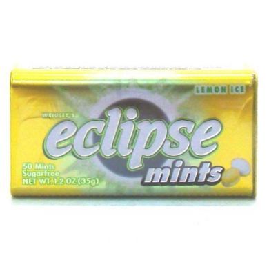 Wrigley's Eclipse Mints Lemon Ice Flavor - 50 Mints